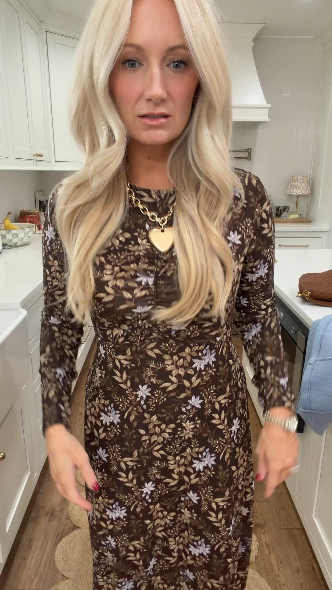 Robe- xsmall 
Dress-xsmall
Coat- old from JCrew 


#LTKdayinmylife #LTKHoliday #LTKOver40