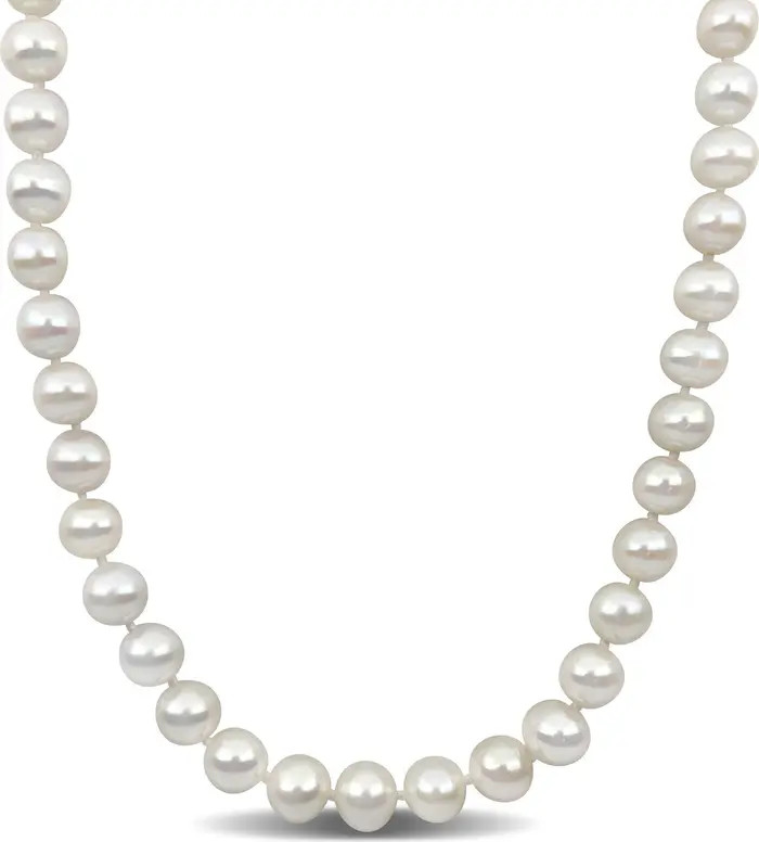 Cultured Freshwater Pearl Strand Necklace 14k | Nordstrom