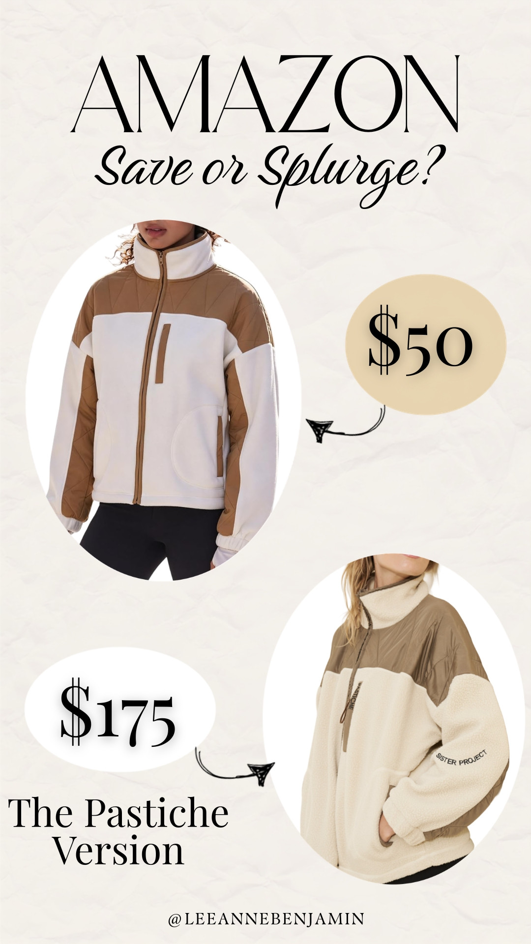 Would you save or splurge on this adorable fleece!? 

 #LTKootd #LTKOver40 #LTKSaleAlert