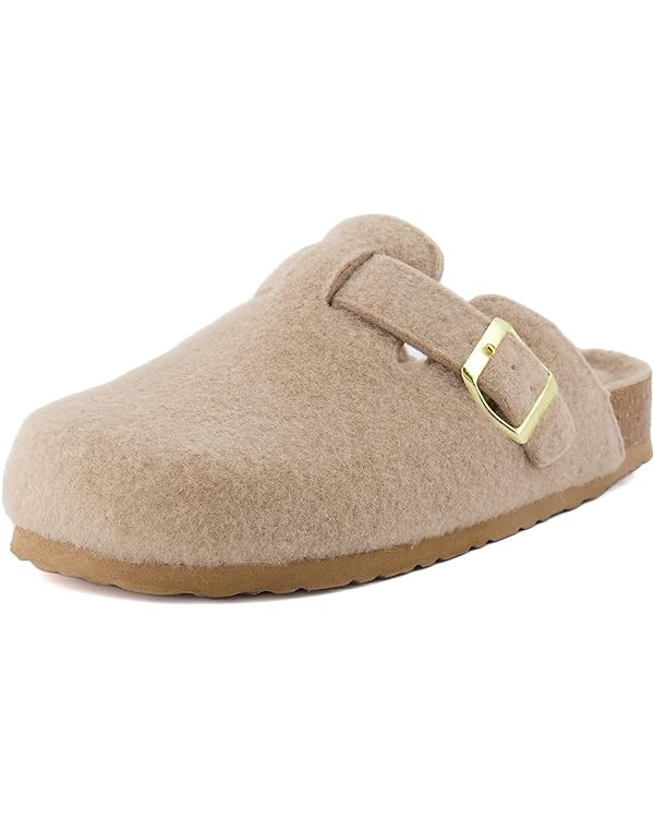 CUSHIONAIRE Women's Hana Cork Footbed Clog with +Comfort | Amazon (US)