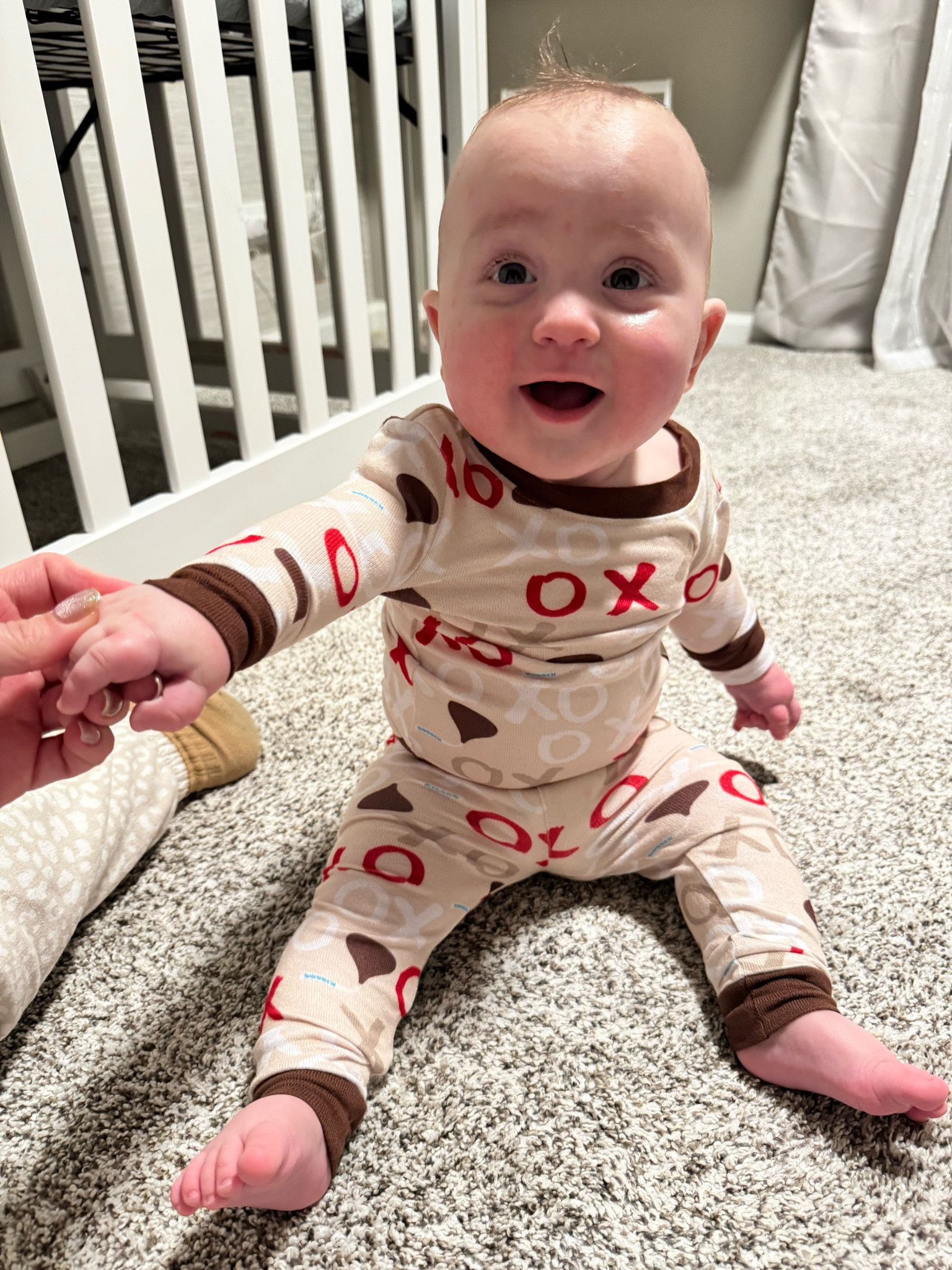 The softest and cutest pj set ever! Runs a little small. This is 12 month (baby is 9 month) I should’ve gotten 18 month! But so so cute for Valentine’s Day!

#LTKBaby #LTKKids