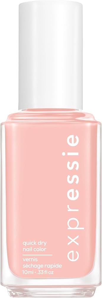 Essie expressie, Quick-Dry Nail Polish, 8-Free Vegan, Soft Pink Beige, Crop Top & Roll, 0.33 fl o... | Amazon (US)