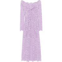 Abito in pizzo lungo Rabanne con scollo a barca | Balardi (US & Canada)