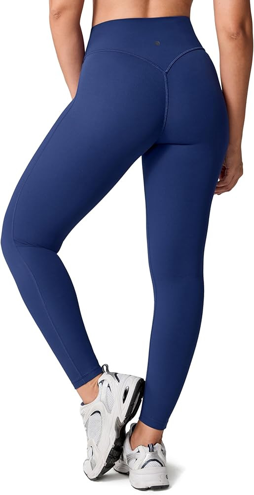 Hugcurve No Front Seam Hidden Scrunch Butt High Waisted Workout Leggings for Women Butt Lifting Y... | Amazon (US)