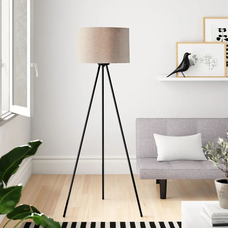 Monique 59.5" Tripod Floor Lamp | Wayfair North America