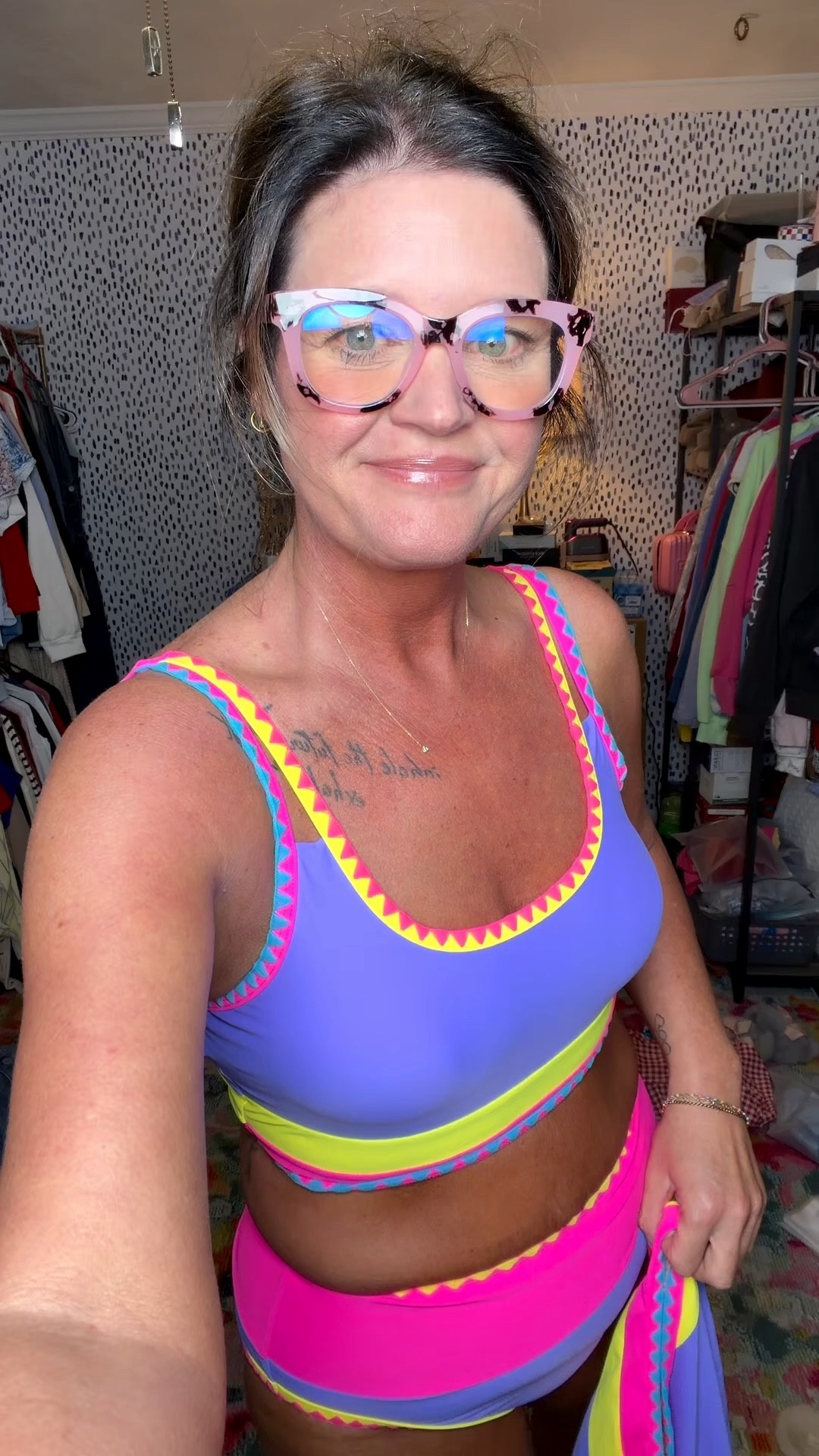 The cutest swim set!!  #popvil 

#LTKmomlife #LTKSeasonal #LTKOver40