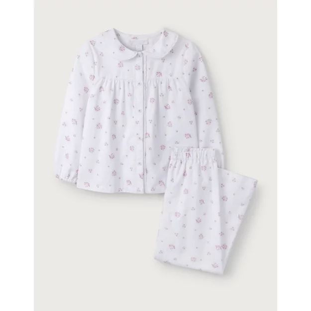 Classic Harvest Floral Flannel Pyjamas (1-12yrs) | The White Company (UK)
