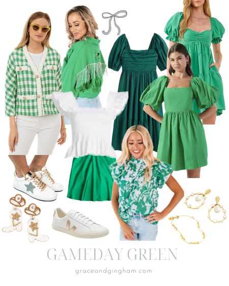 green gameday // green and white // football game outfit // green dress // green top

Sharing my top picks for green gameday outfits! ☘️✨

#LTKstyletip #LTKSeasonal
