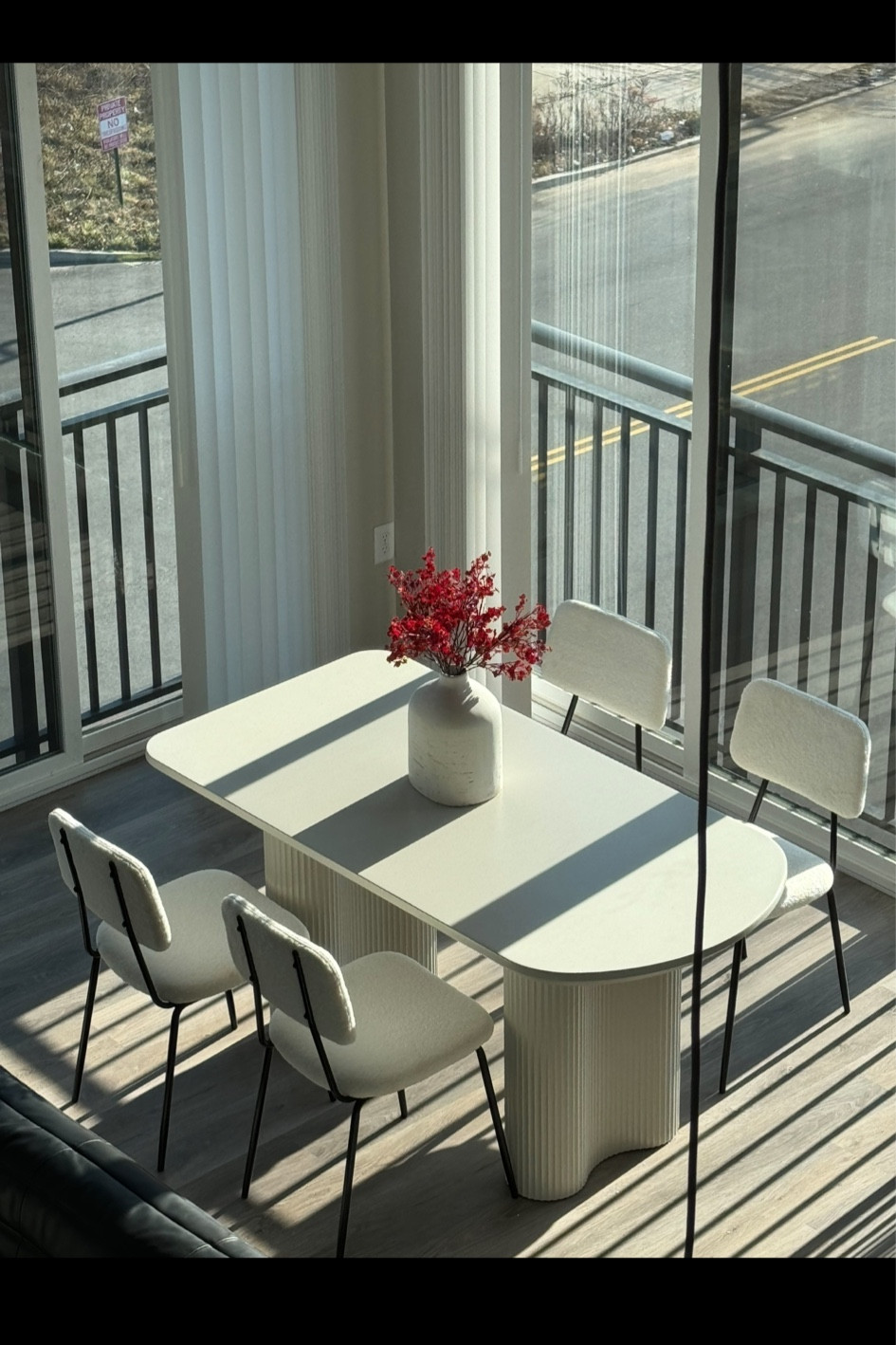 All white oval dinning table and white dinning chairs in 4 sets  

#LTKxMadewell #LTKGiftGuide #LTKHoliday