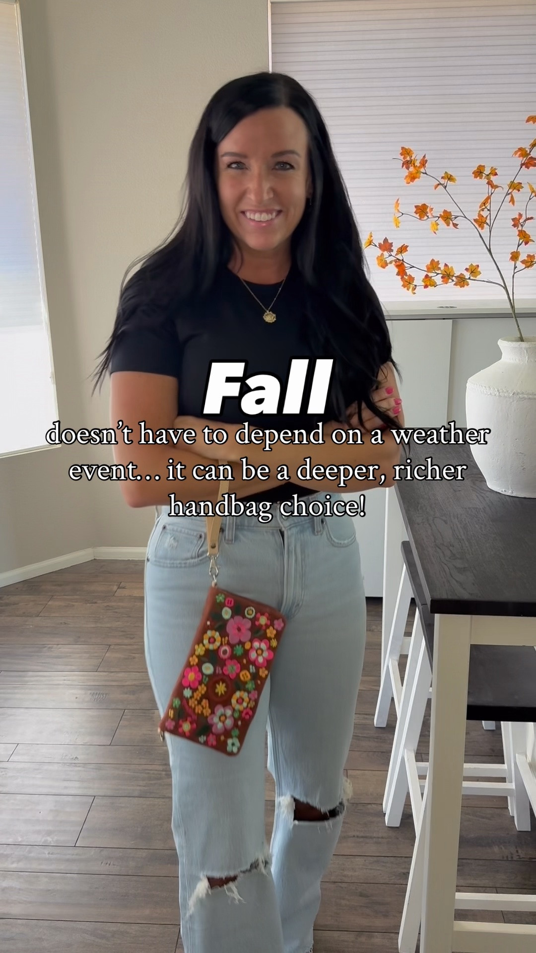 It's still 110 degrees here, so even tho I can't wait for fall to arrive, I'm going to add in accessories with deeper, richer hues! How do you add bits of the fall season to your outfit during the transitional weather?


Real outfits, jeans outfits #abercrombiestyle #abercrombiejeans #falloutfits #realoutfits #consuelabag @consuelastyle favorite crossbody bag, fall outfit inspo

#LTKootd #LTKSaleAlert #LTKOver40
