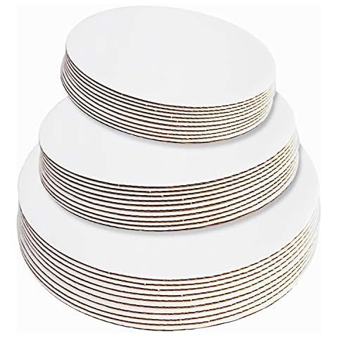Wilton Cake Boards, Set of 12 Round Cake Boards for 10-Inch Cakes (2104-102) | Amazon (US)