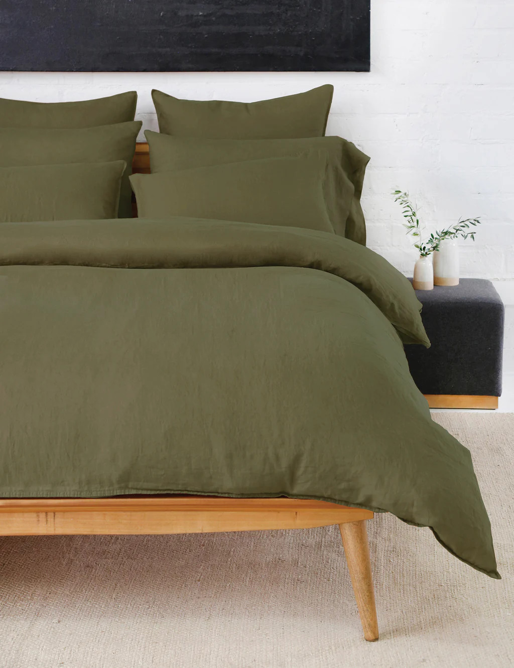 Parker Linen Duvet Set | Lulu and Georgia 