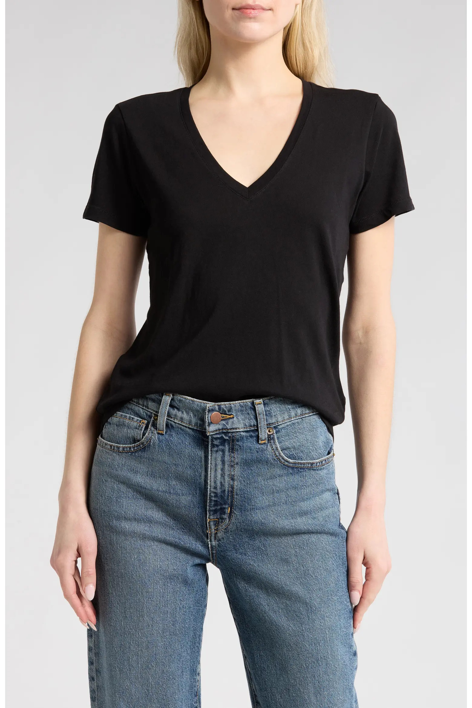 Madewell Softfade V-Neck Tee (Women) | Nordstromrack | Nordstrom Rack