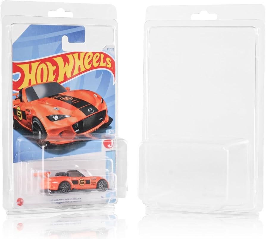 Baskiss 36 Pack Clear Protector Cases for Model Cars, Clamshell Display Holder, Protective Packs ... | Amazon (US)