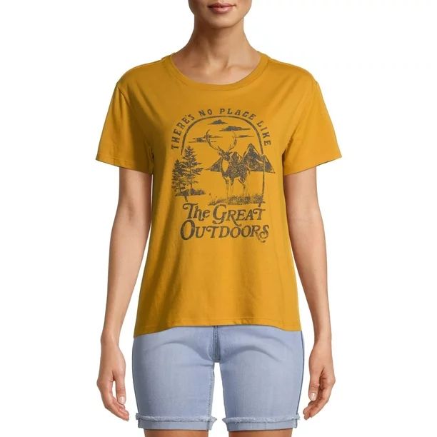 Fifth Sun Women's Great Outdoors T-Shirt | Walmart (US)