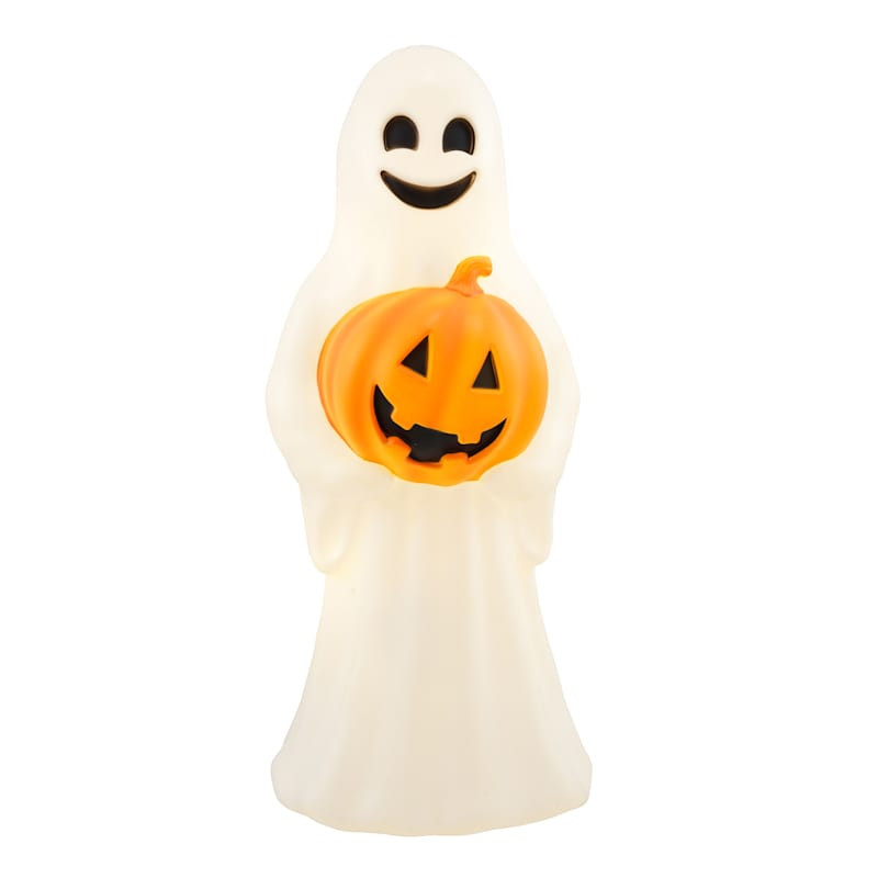 Pre-Lit Ghost with C7 Bulb Blow Mold, 24" | At Home