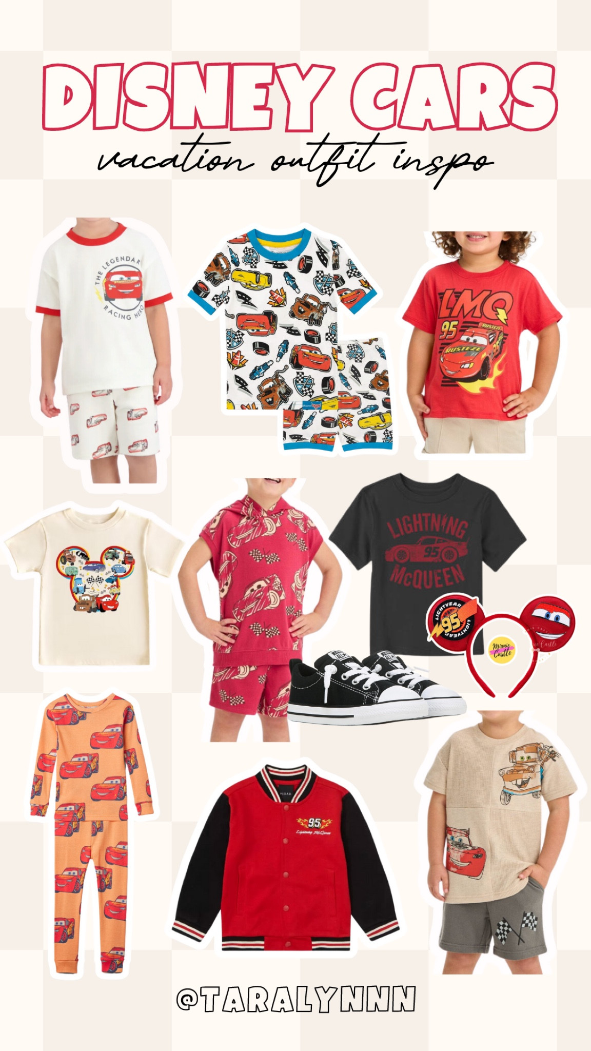 Disney Cars Vacation Outfit Inspo 🏁❤️

#cars #disneycars #toddlerboy #disneyland #californiaadventure #carsland #disneyworld #vacation #disneyvacation #travel #kidstravel #family

#LTKkids #LTKtravel #LTKfamily