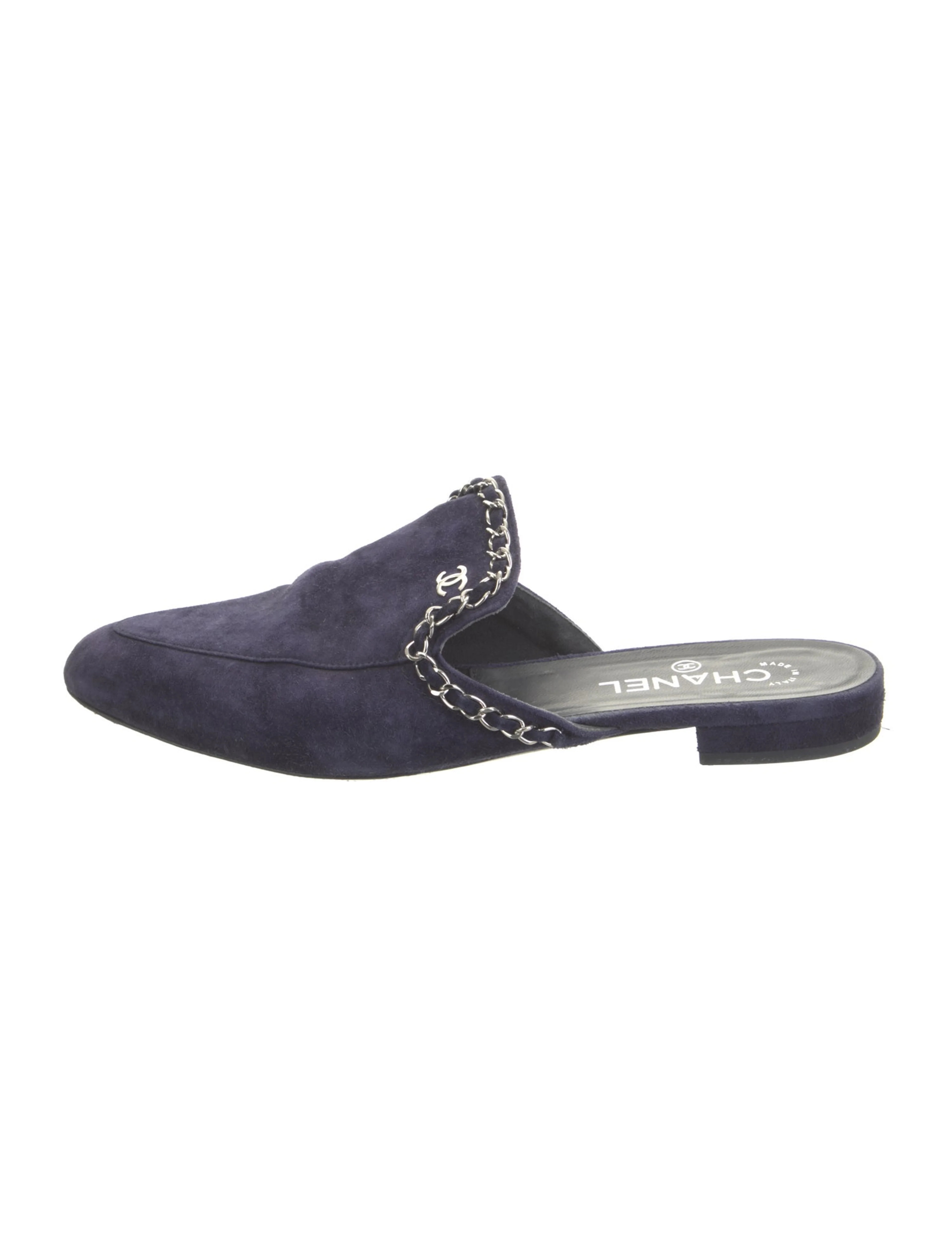 2019 Interlocking CC Logo Mules | The RealReal