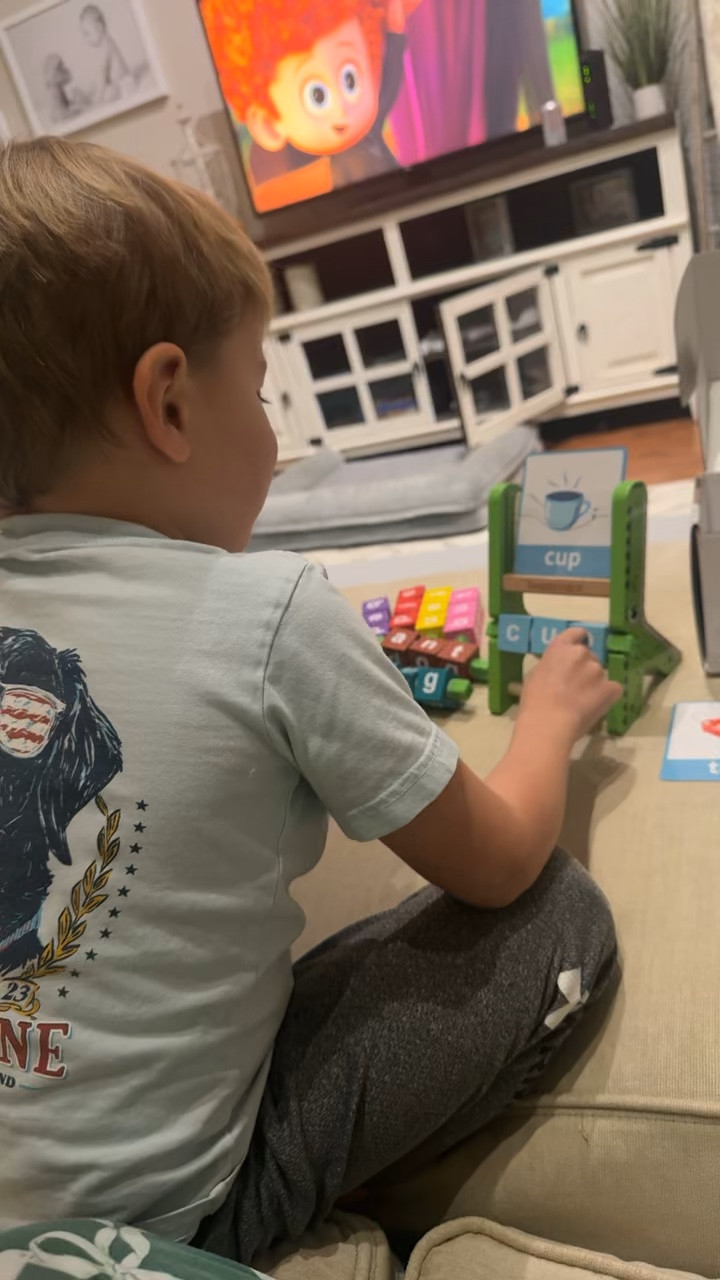 John Weeks has been loving this word game for early readers! 