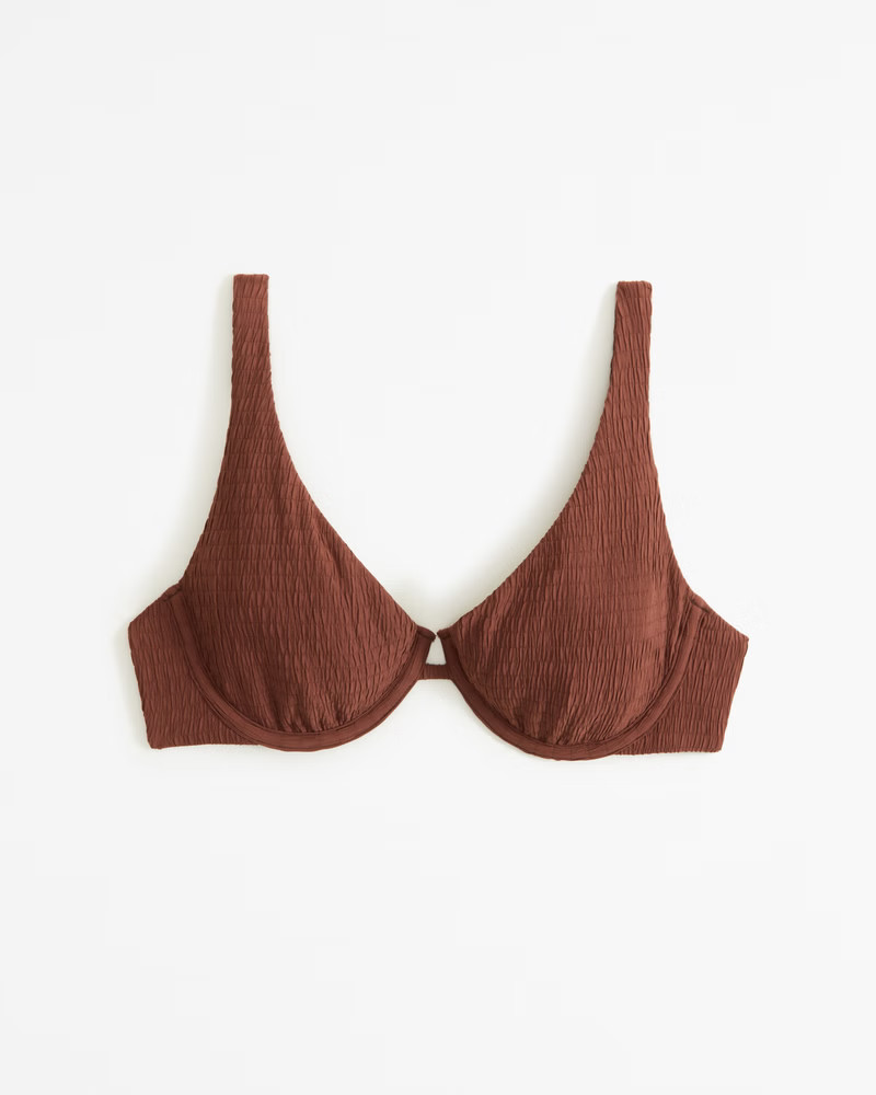 High Apex Underwire Bikini Top | Abercrombie & Fitch (US)