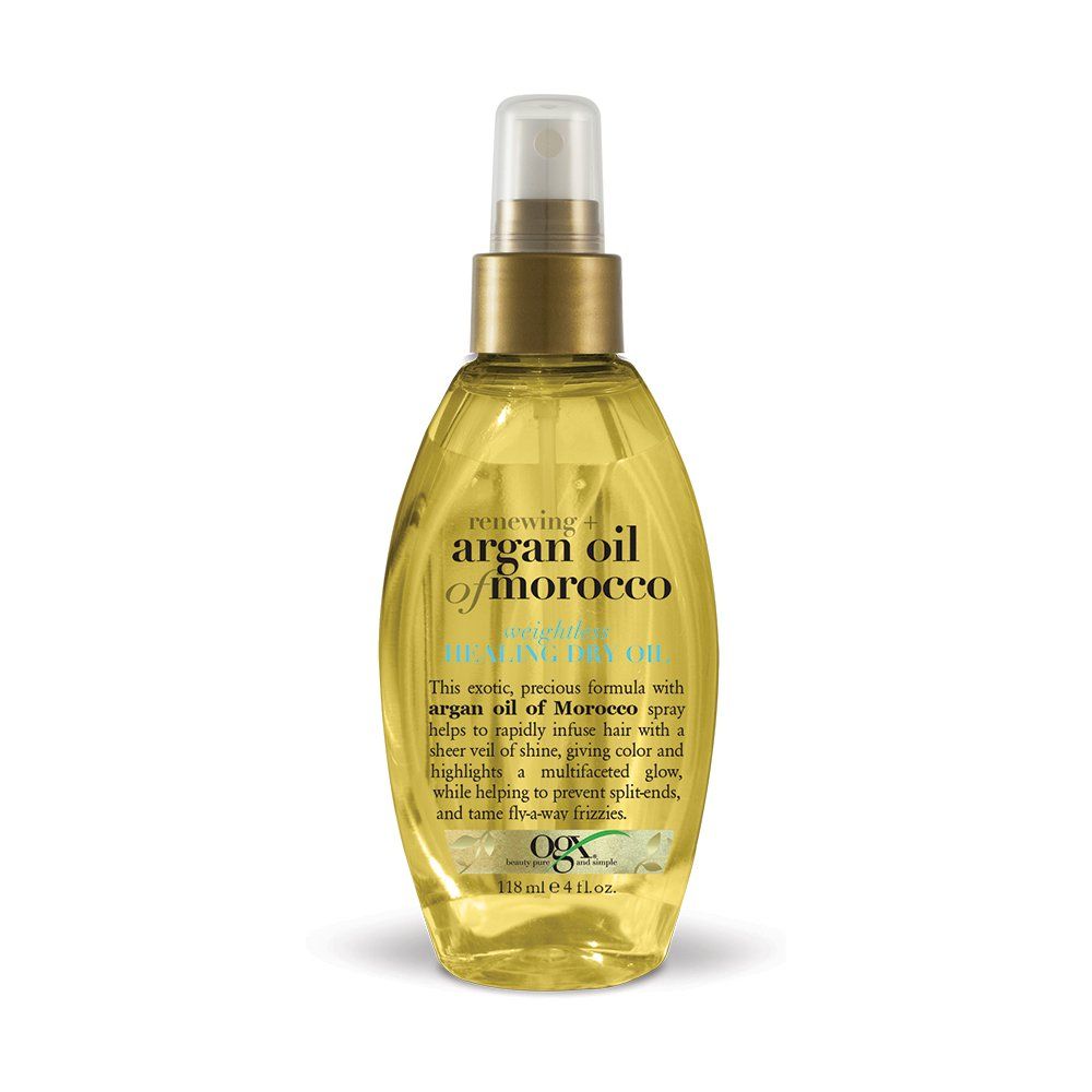 OGX Renewing + Argan Oil of Morocco Weightless Healing Dry Oil Spray, Lightweight Hair Oil Mist f... | Walmart (US)