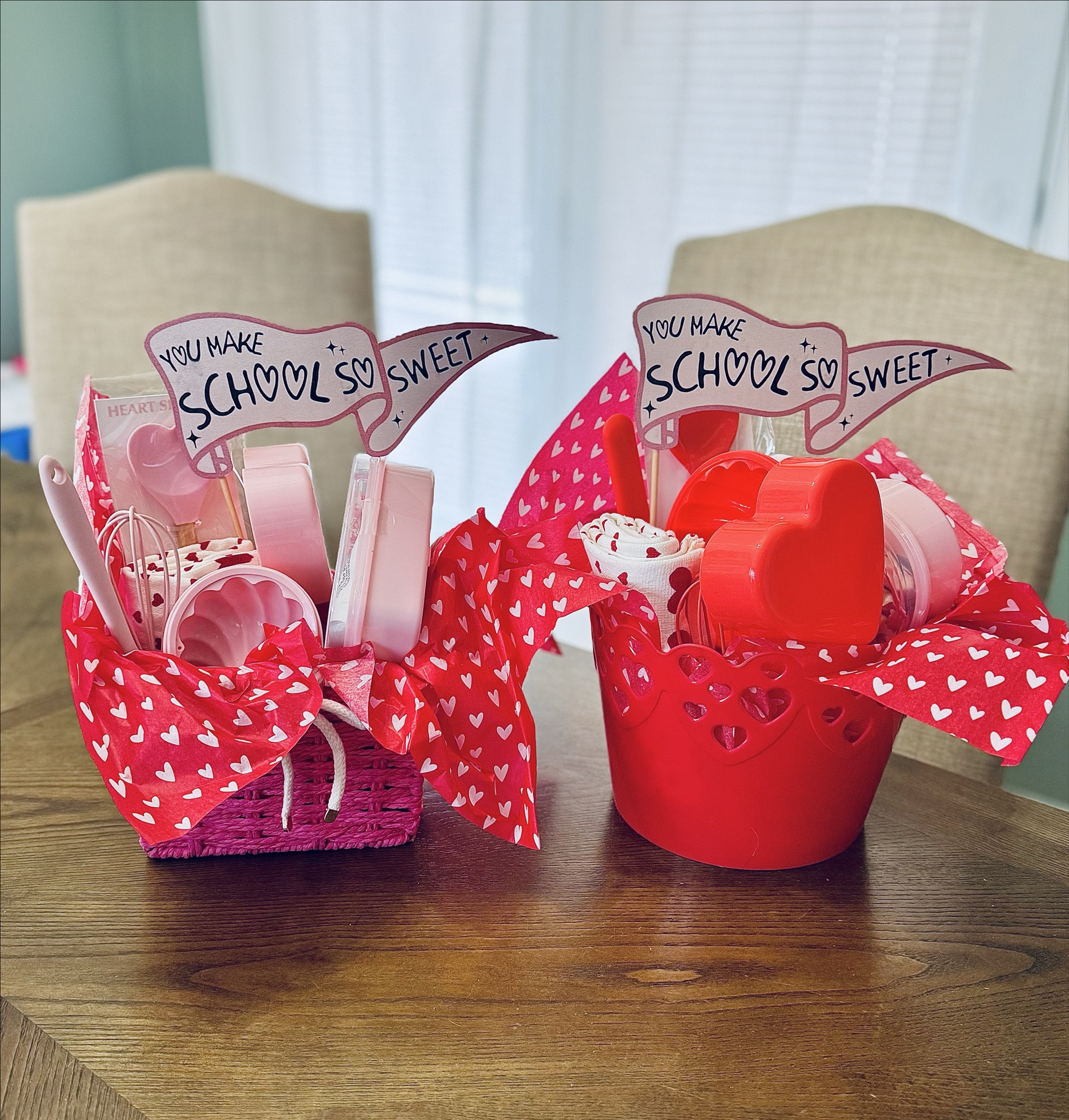 How cute are these Valentine’s baskets for teachers?! 🍎💕 A fun and easy way to show appreciation for the ones who make school so SWEET! 

✨ I used the most adorable gift tags and flags from @TheLetterVee— a woman-owned, Tennessee-based brand that creates beautifully designed, handcrafted pieces to elevate any celebration! 🎨

✨ Their Printable Membership Access gives you a full year of unlimited designs, making it SO easy to create festive gifts all year long! 🎉

If you’re looking for a thoughtful teacher gift, this is your sign to put together a little basket of love! ❤️📚 Who’s making these this year?!

#LTKGiftGuide #LTKFindsUnder50 #LTKSeasonal