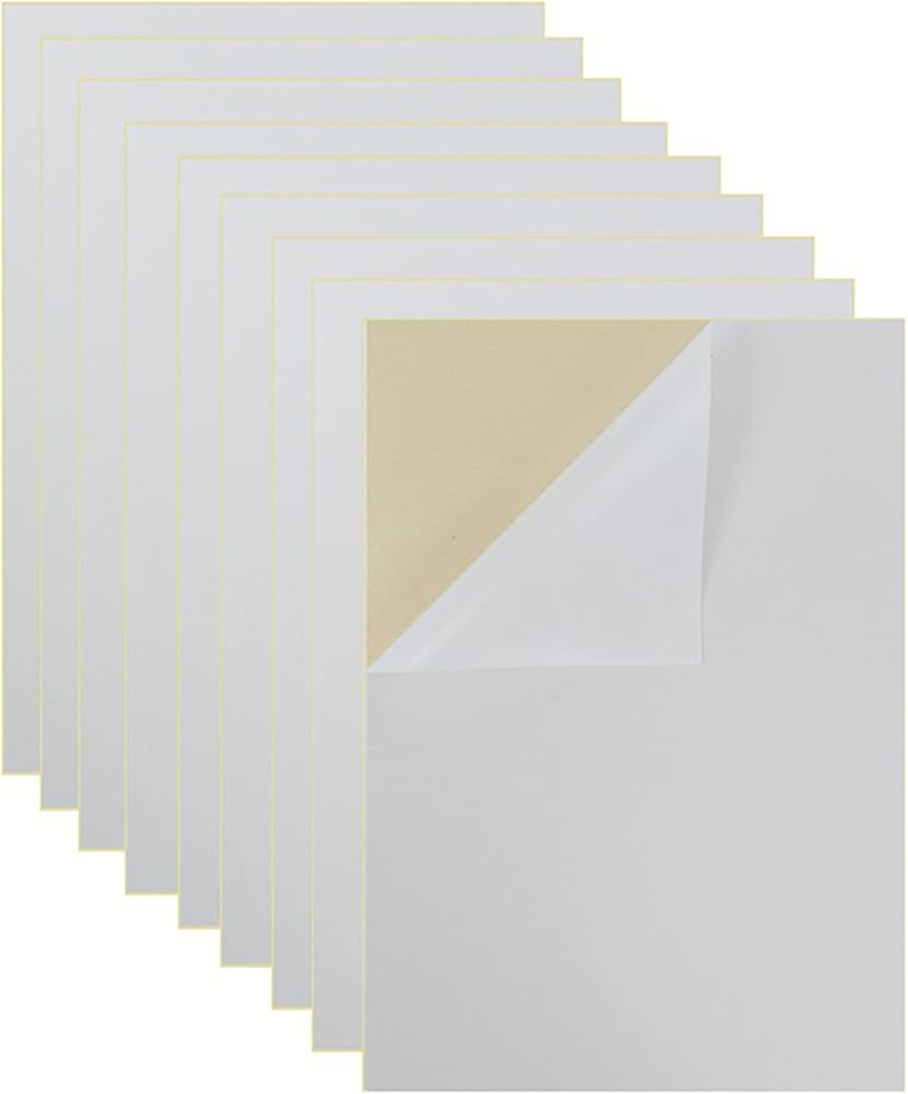 Mesheshe 10PCS Self Adhesive Felt, DIY Self Adhesive Fabric for Art & Crafts, Peel and Stick Felt... | Amazon (US)