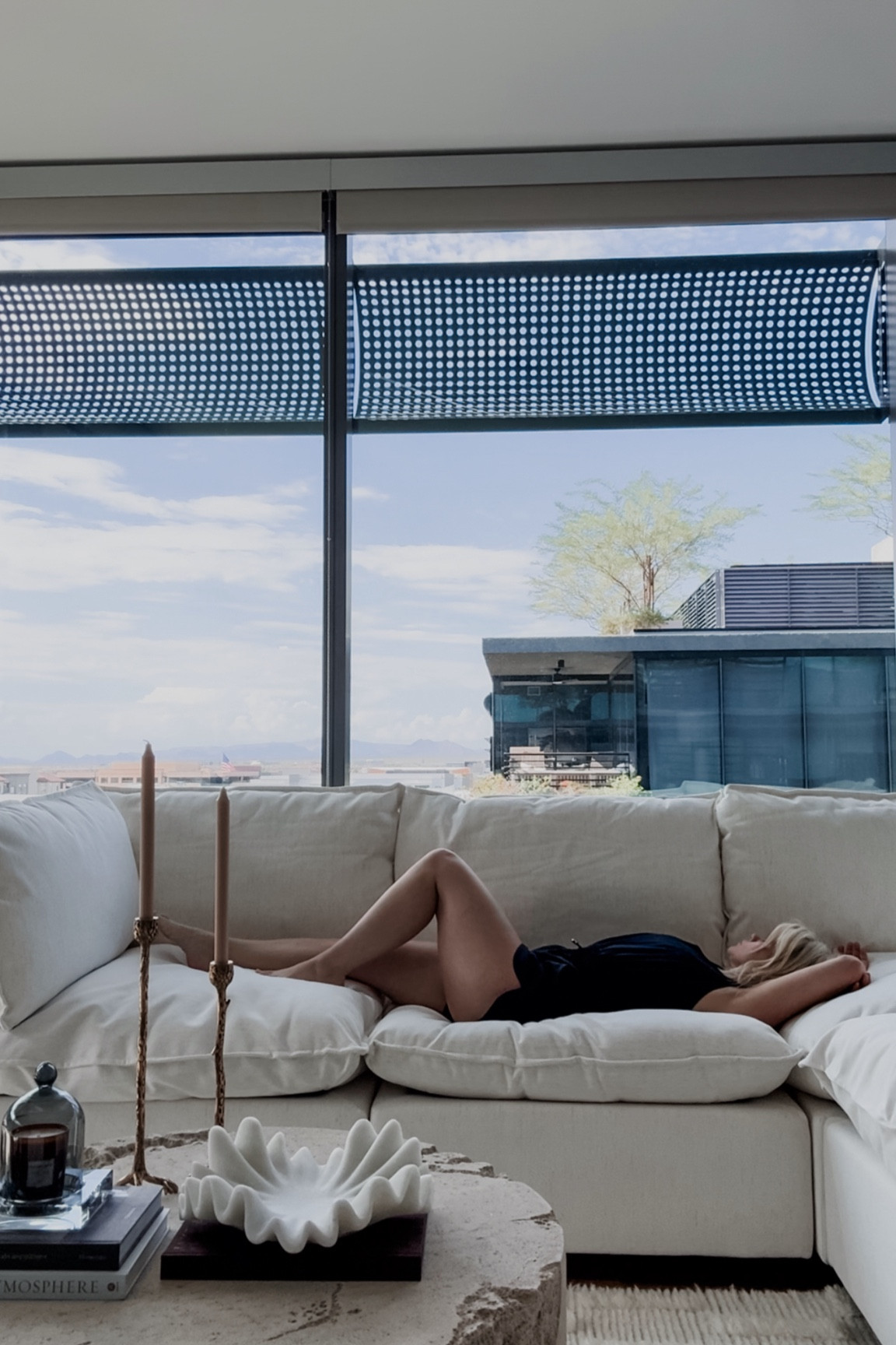 Lounge in style🤍

Modular sofa, travel outfit, romper, neutral taper candles, ruffle bowl, coffee table books, coffee table decor, glass cloche

#LTKStyleTip #LTKHome #LTKSaleAlert