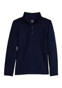 Crown & Ivy™ Boys 4-7 Solid Quarter Zip Pullover | Belk
