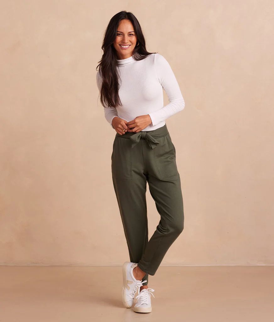 The Softest French Terry Tie-Waist Pant 
            | 
              
              
           ... | SummerSalt