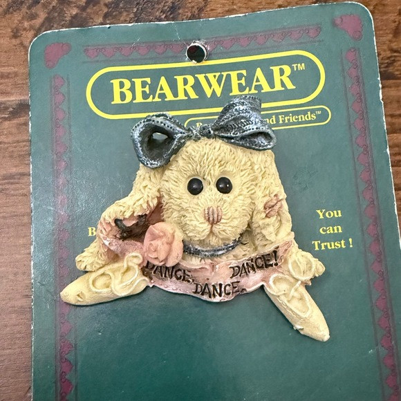 Boyds Bears Bearwear Dance Dance Dance Bunny Pin 1995 Ballerina Brooch 26114 | Poshmark