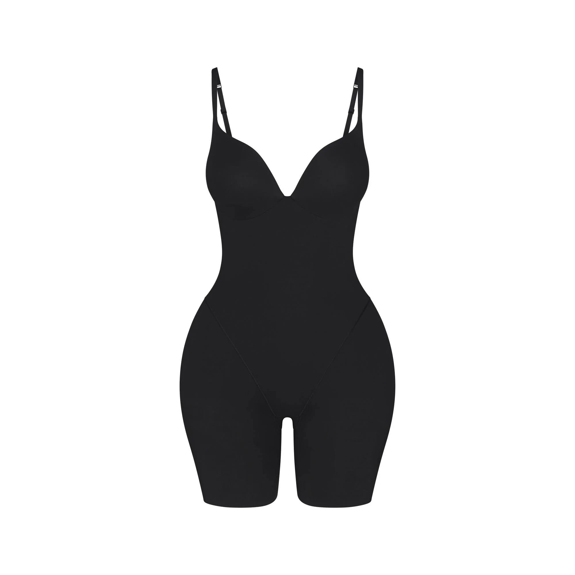 SKIMS ULTIMATE BODY BUTT AND HIP ENHANCING MID THIGH BODYSUIT | ONYX | SKIMS (US)