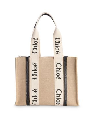 Chlo&eacute; Woody Medium Canvas Tote Back to Results -  Handbags - Bloomingdale's | Bloomingdale's (US)