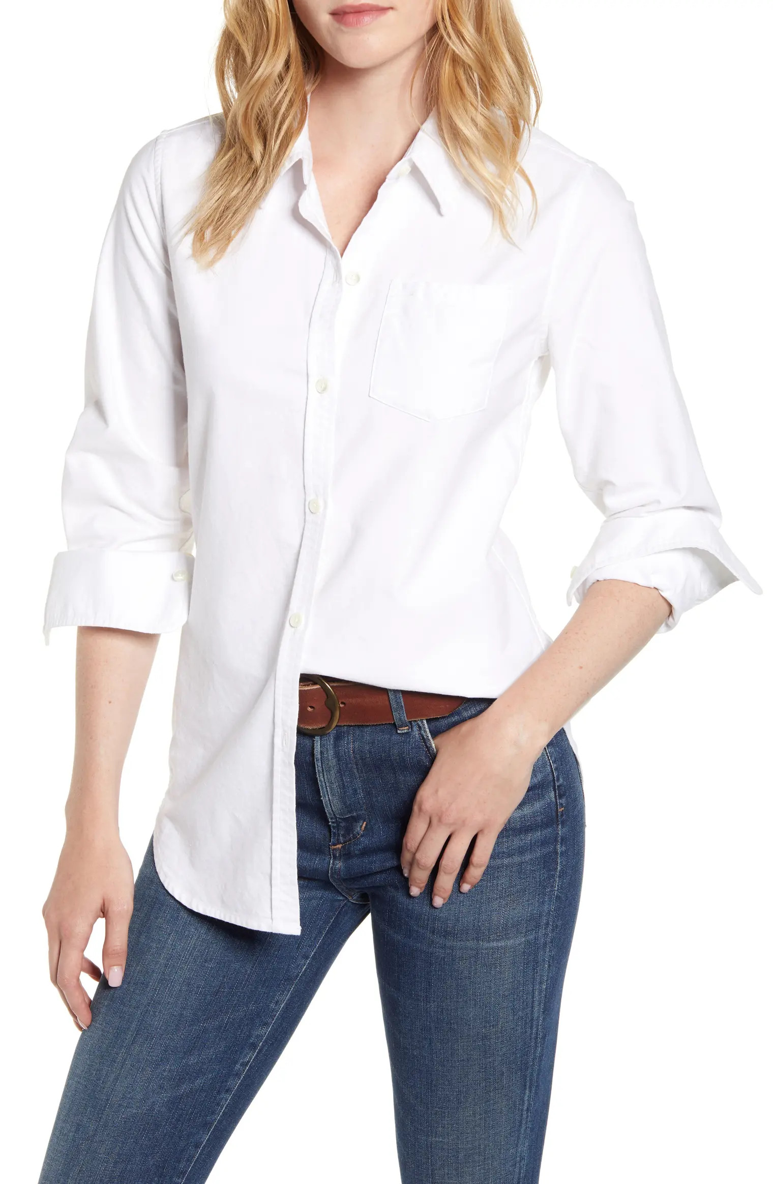 Standard Garment Dyed Oxford Shirt | Nordstrom