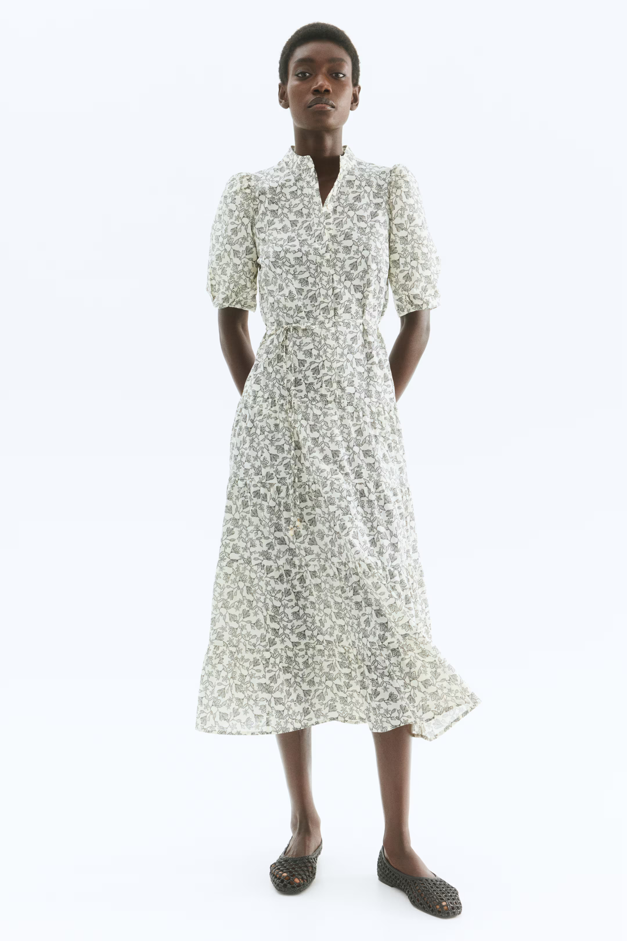 Long cotton dress | H&M (UK, MY, IN, SG, PH, TW, HK)