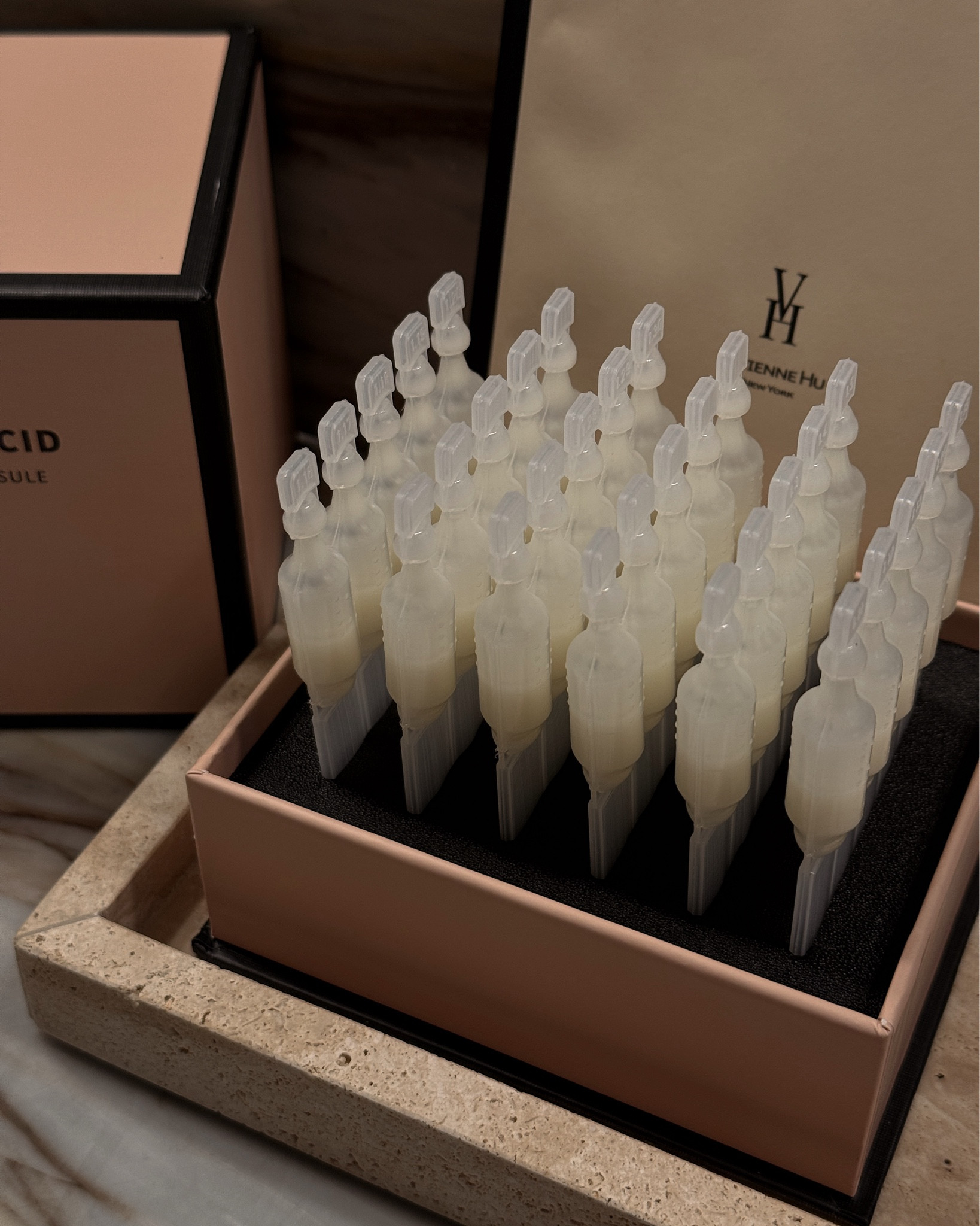 I am blown away by these Hyaluronic Serum Capsules from @viviennehubeauty - this is a 30 day supply, each capsule includes a morning use and an evening use. Personally, I always get a third use out of a capsule. The cap reseals inbetween uses so there’s never any leaking. This is just seriously such a skin care game changer. Convenient, quick, just beautifully formulated. My desert summer skin was desperate for this. 

#beauty #skincare #viviennehu #viviennehubeauty #selfcare #sephora #serum #capsule #travel #traveltip #travelhack #packing #packinghack #travelmusthave #moisturizer #ad  



#LTKTravel #LTKFindsUnder100 #LTKBeauty