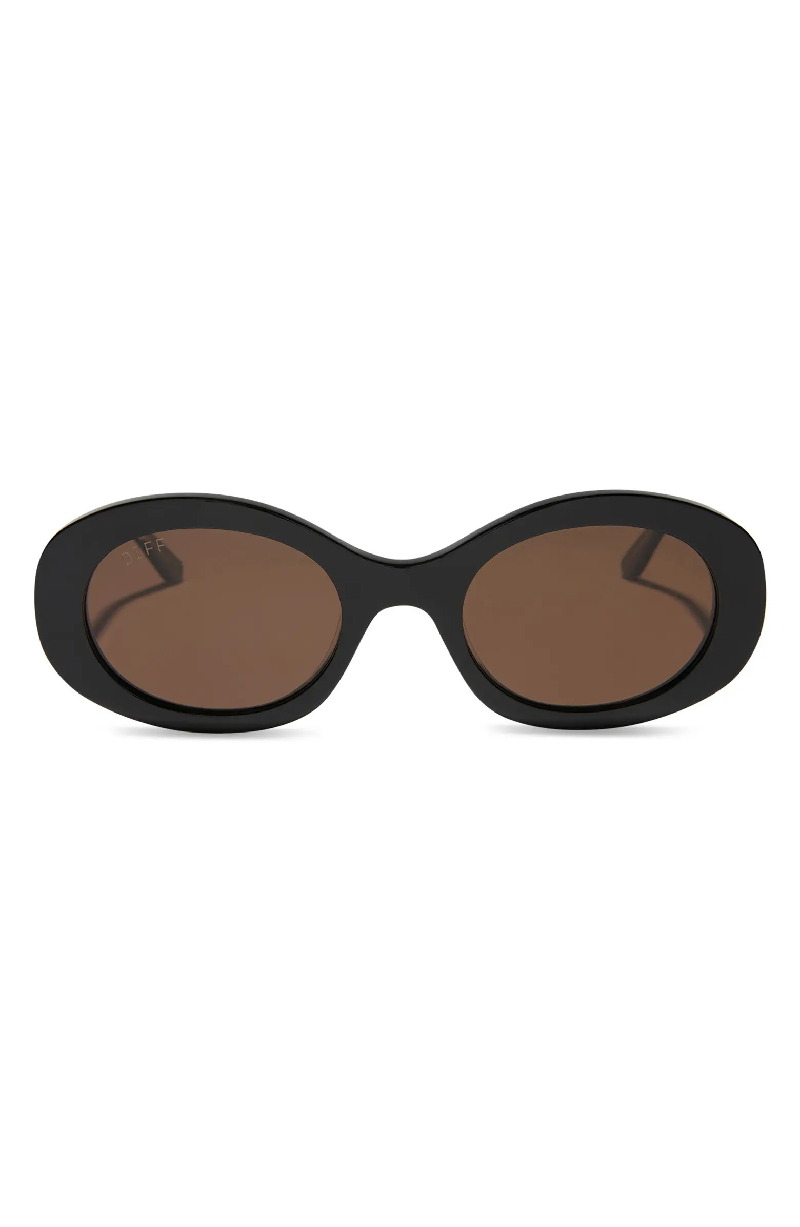 Lainey 52mm Polarized Oval Sunglasses | Nordstrom