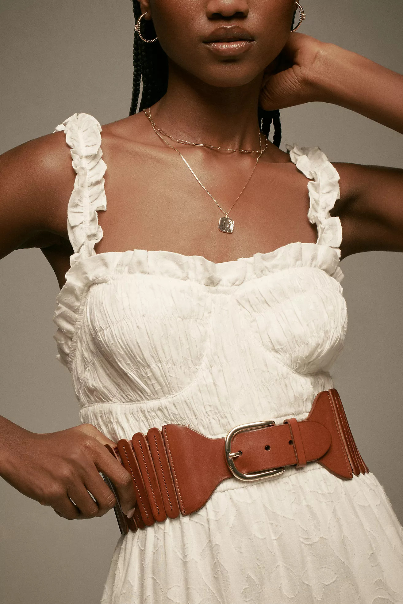 The Tabitha Stretch Corset Belt | Anthropologie (US)