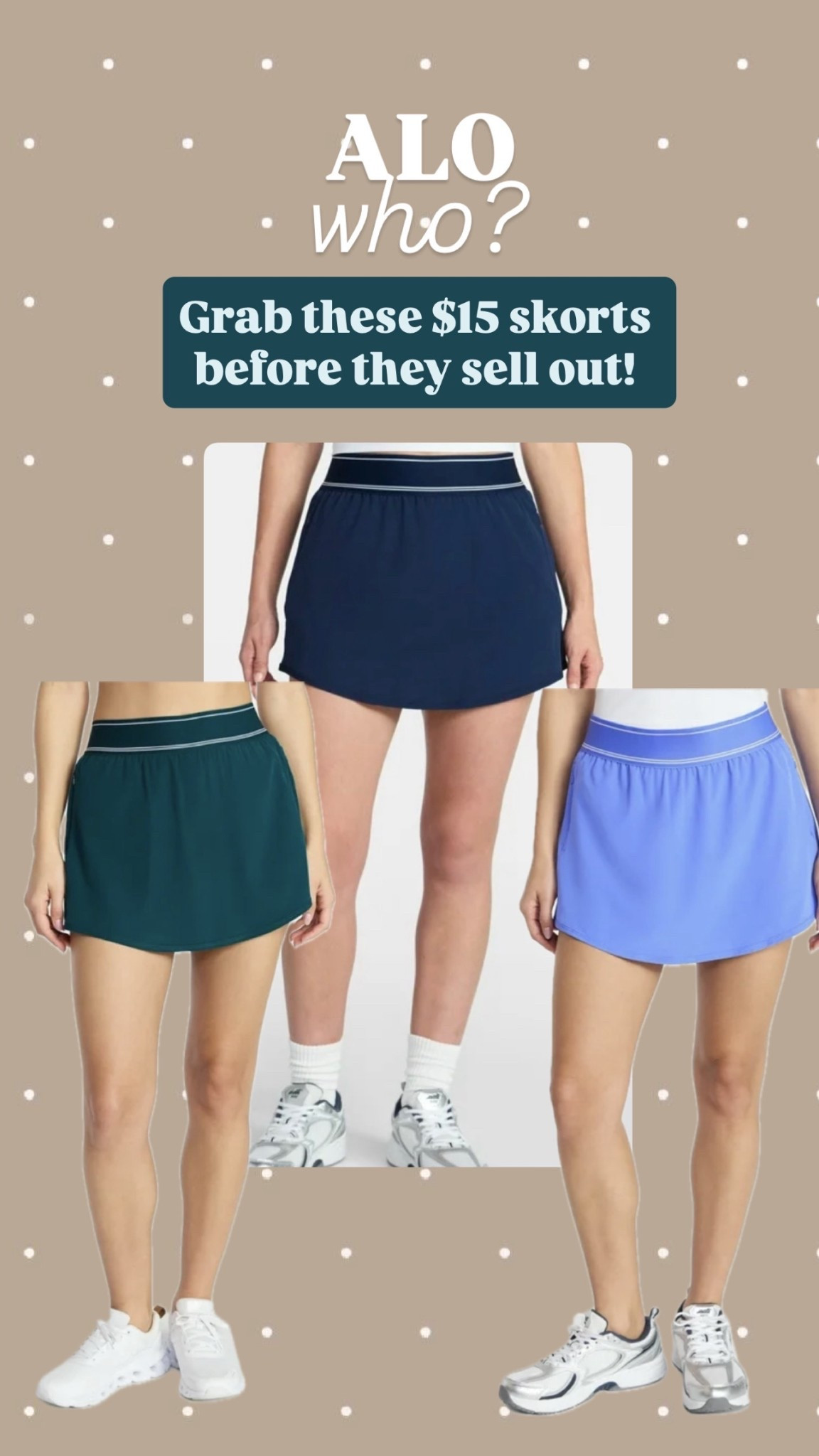 These $15 skorts are such a FIND! 

#LTKootd #LTKmomlife #LTKActive