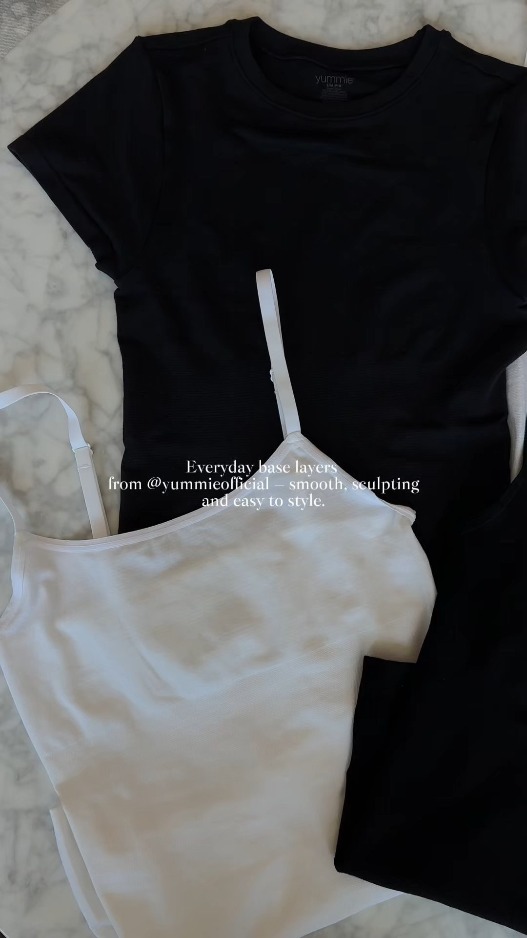 Styling four essential base layers from @yummieofficial — perfect under pieces or on their own. Linked everything here!
#YouAreYummie #ad