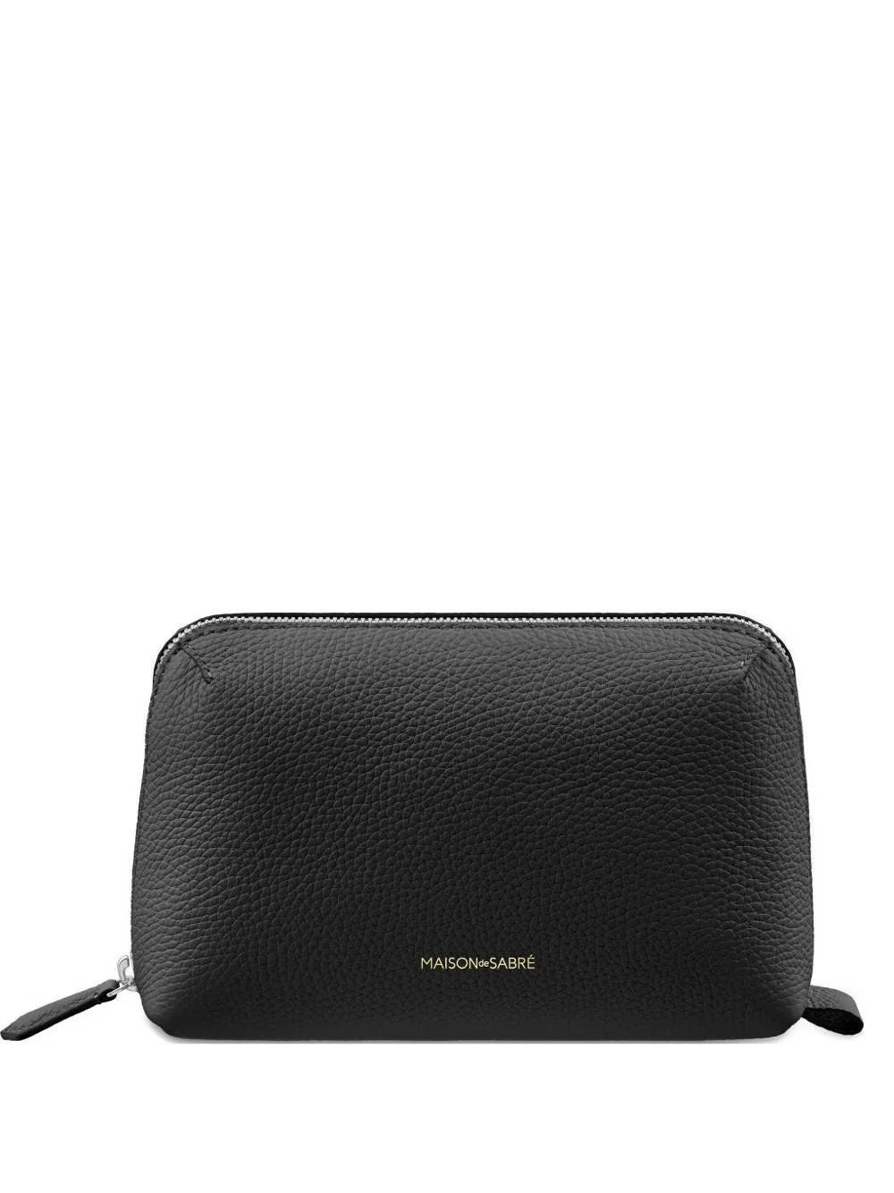 MAISON de SABRÉ pebbled zip pouch - Black | Farfetch Global
