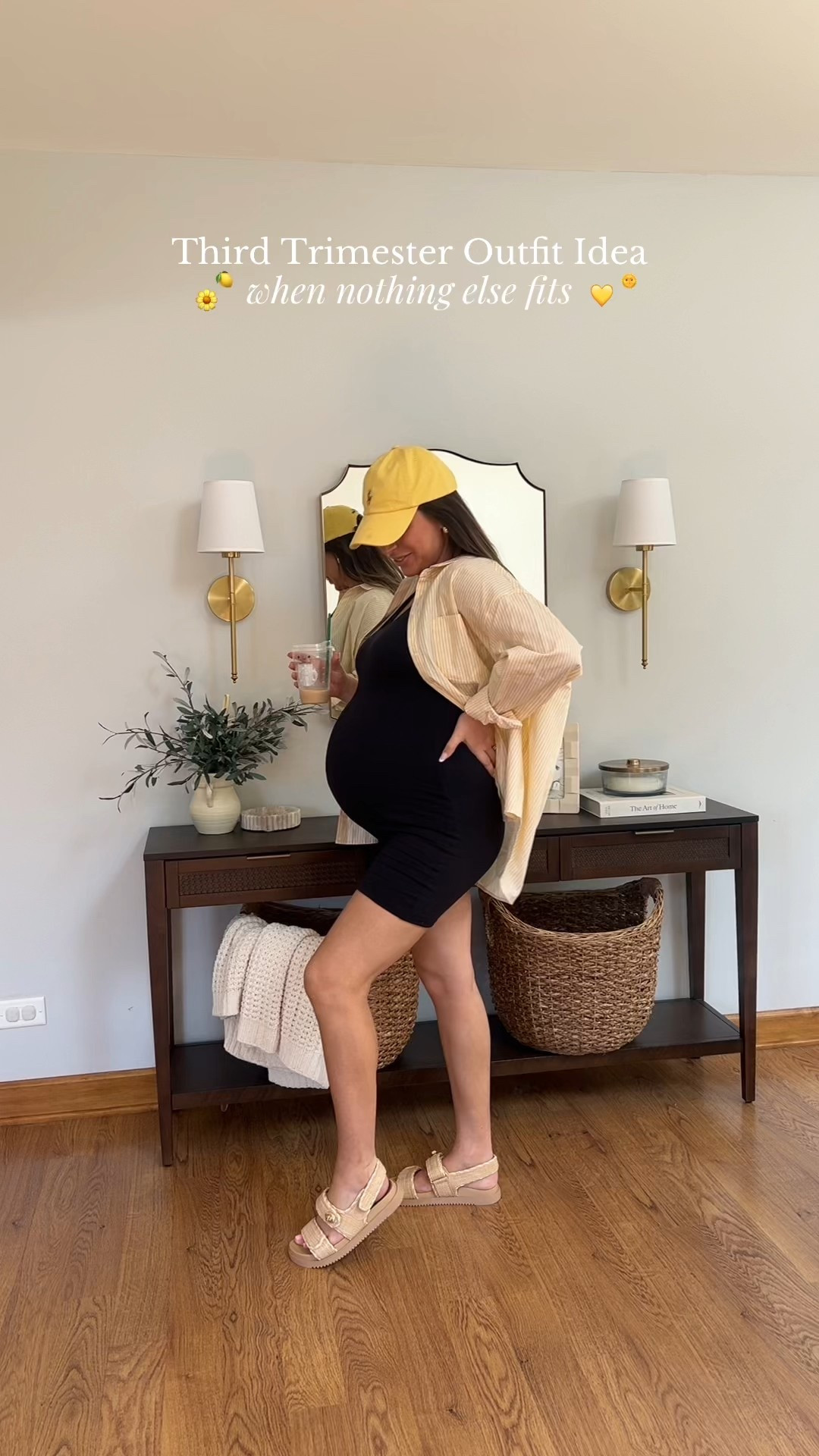 Size medium in linen button down shirt
Size medium in maternity romper
Sandals are true to size

Maternity style | pregnancy style | pregnancy outfit ideas | spring styles | spring outfit idea | casual outfits

#LTKFindsUnder50 #LTKBump #LTKWatchNow