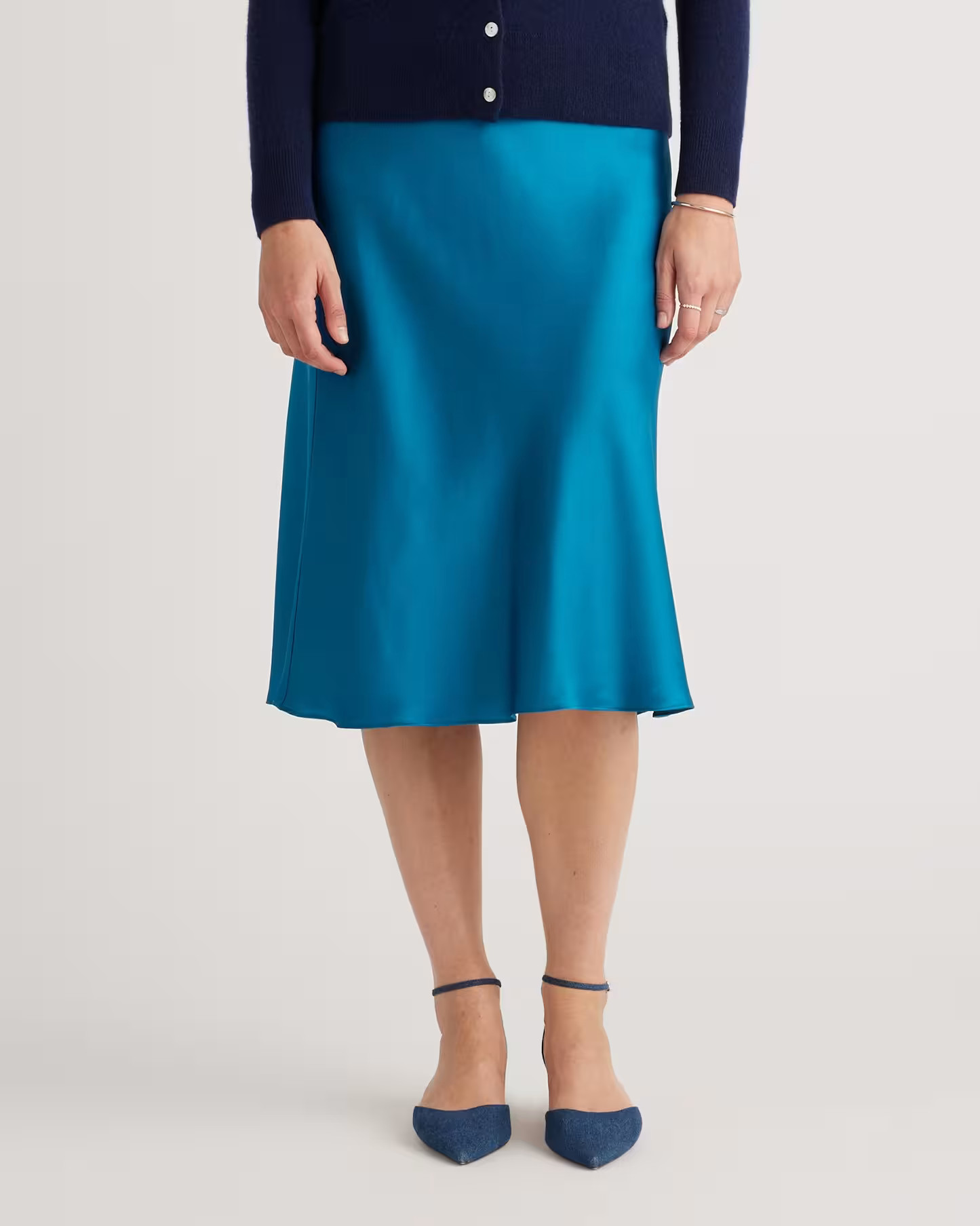 100% Washable Silk Skirt | Quince in Celestial | Quince