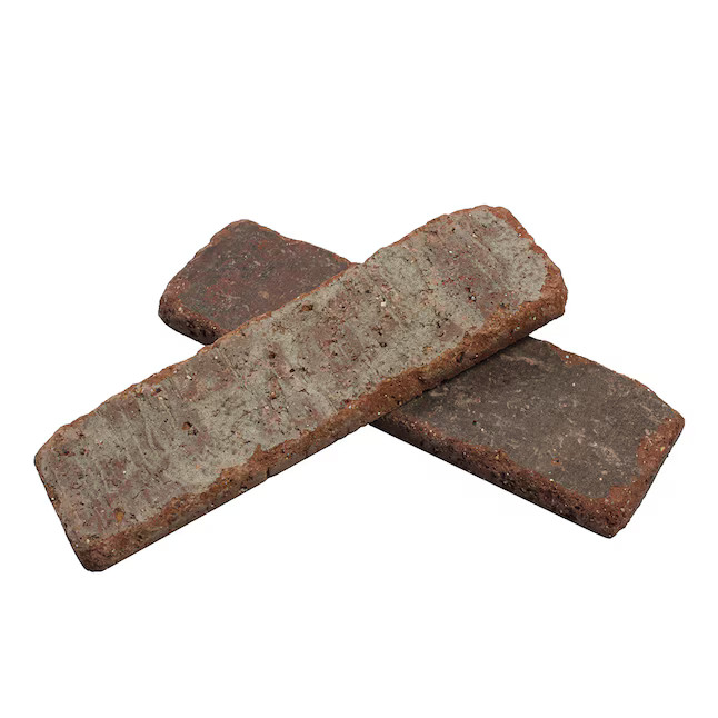 Old Mill Thin Brick Systems Colonial 2.25-in x 7.625-in Castle Gate Brick Veneer Individual Piece... | Lowe's