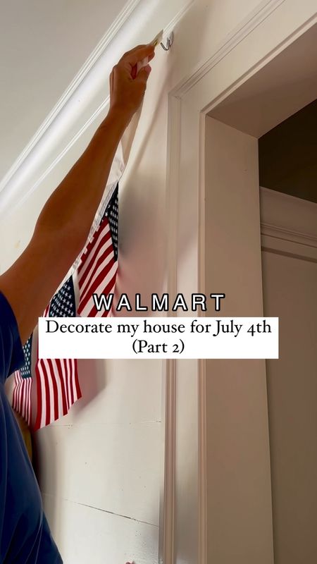 Decorate my home with me for July 4th // Walmart decorations // budget friendly decor for 4th of July 

#LTKxWalmart #LTKVideo #LTKSeasonal