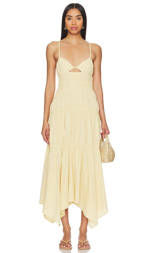 SNDYS Tahlia Dress in Yellow. - size XXL | Revolve Clothing (Global)