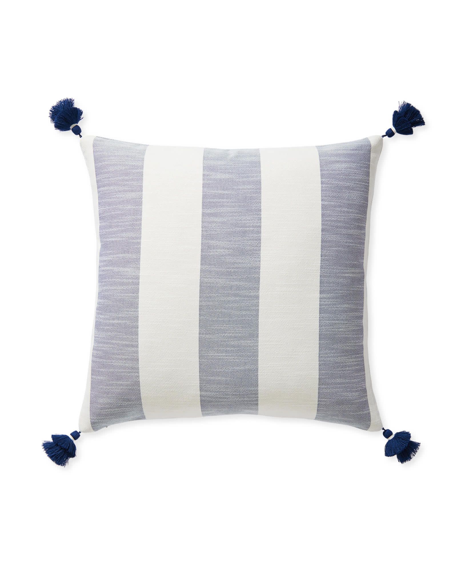 Beach Stripe Pillow Cover
        D10S-OP87-1221 | Serena and Lily