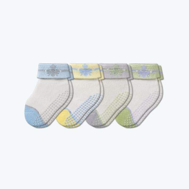Baby Gripper Socks 4-Pack (6-12 Months) | Bombas Socks