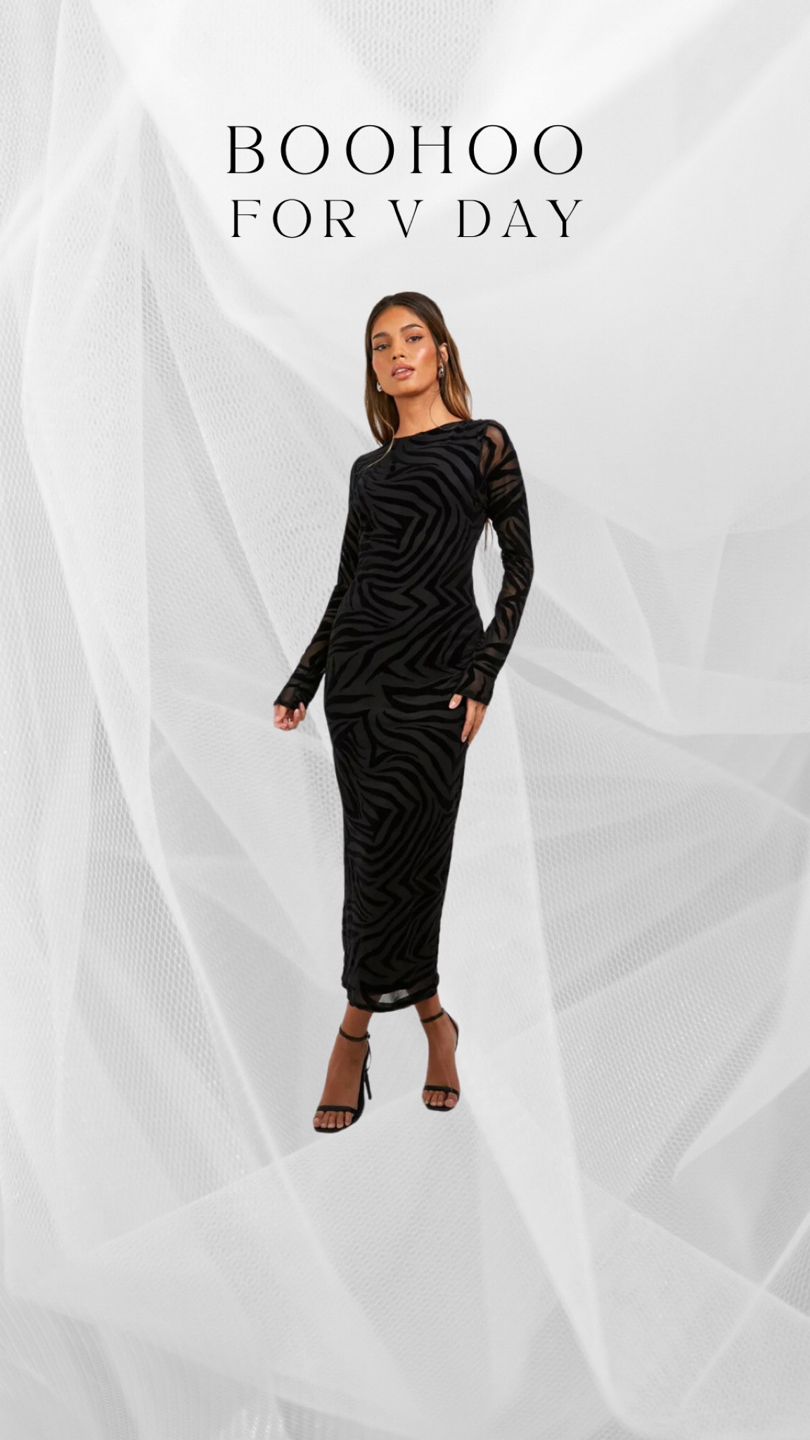 Date night dress brought to you by Boohoo! The perfect little black dress for Valentine’s Day! 

#LTKFindsUnder50 #LTKSaleAlert
