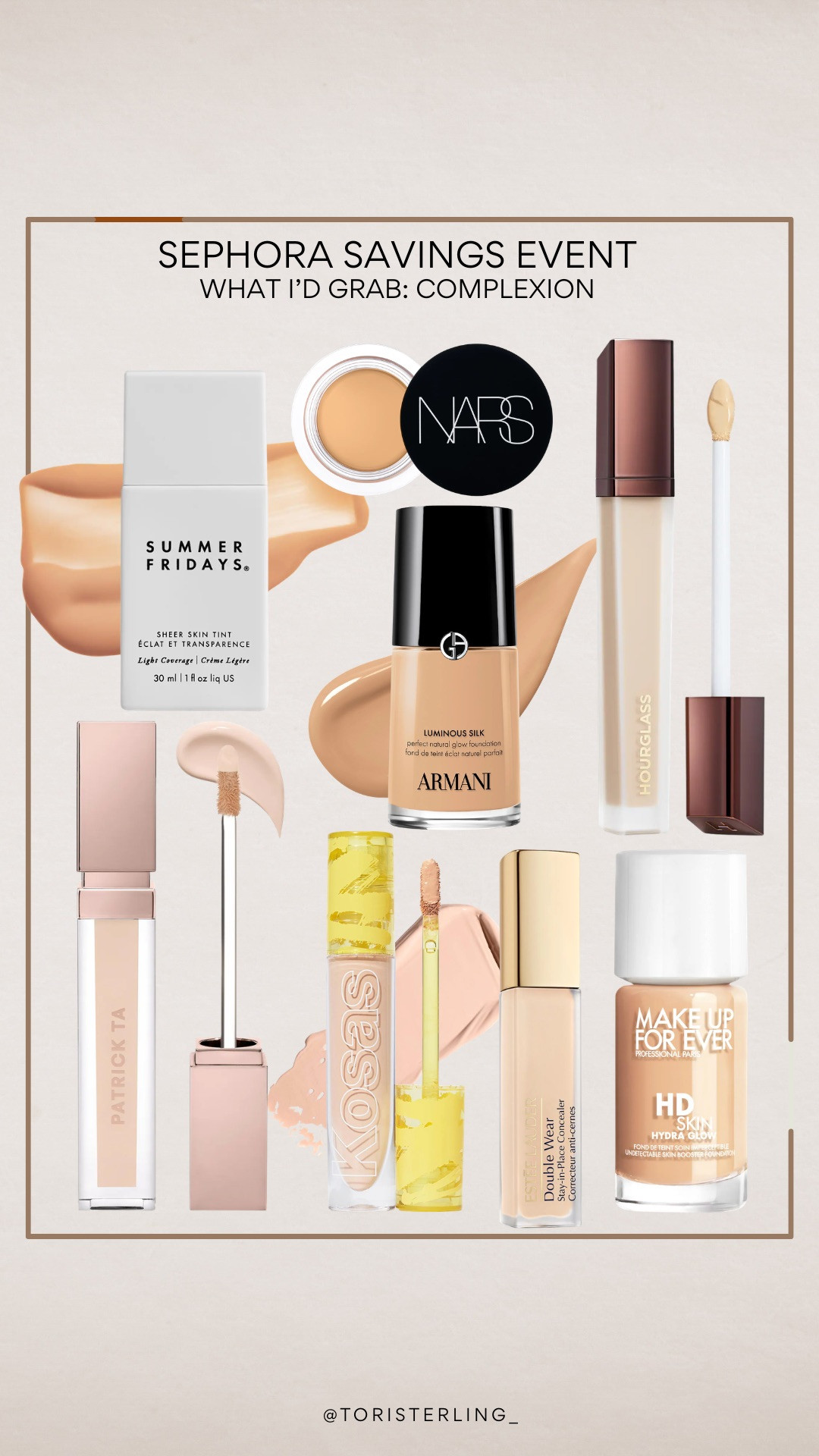 Favorite complexion products from the sephora sale!  

 #LTKSaleAlert #LTKBeauty